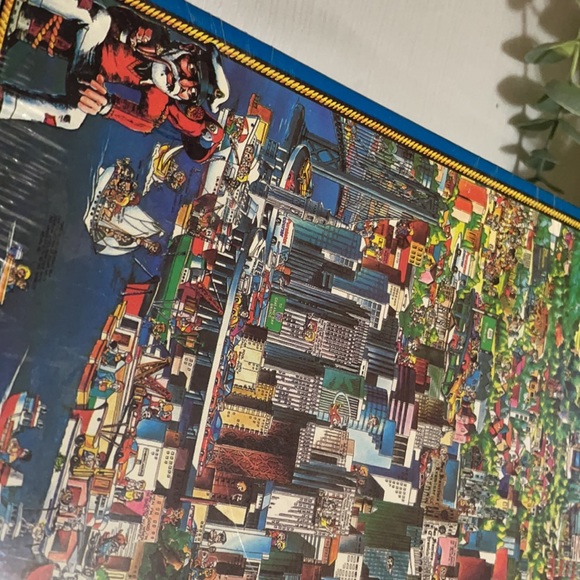 Vintage City of San Francisco 1988 Jigsaw Puzzle New in Factory Sealed Box - Picture 2 of 10